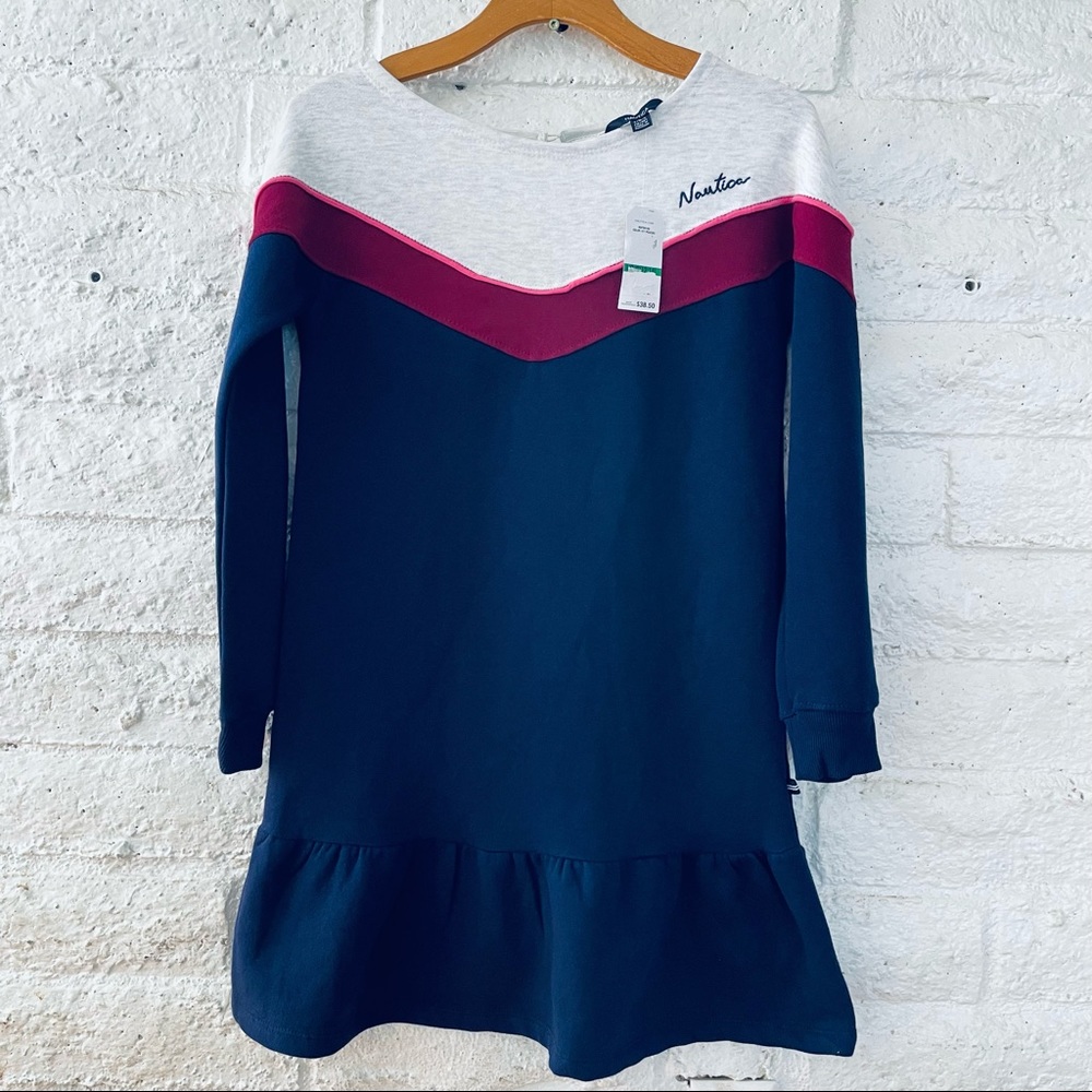 Náutica dress sweater size L 12-14 new - Picture 2 of 7